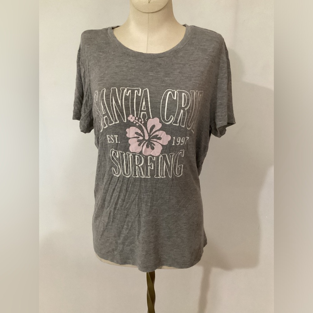 Ardene Gray Santa Cruz Surfing Women's Tee